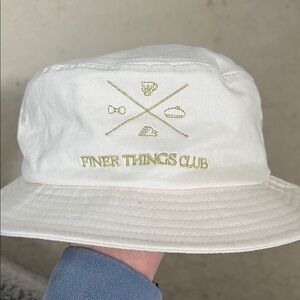 The Office “Finer Things Club” Embroidered Bucket Hat